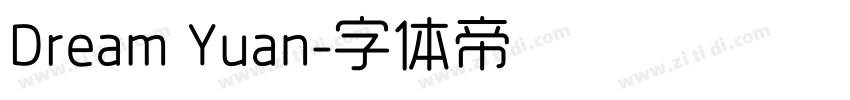 Dream Yuan字体转换